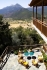 Η θέα από το μπαλκόνι του Ξενώνα Σεμέλη Ορεινή Κορινθία